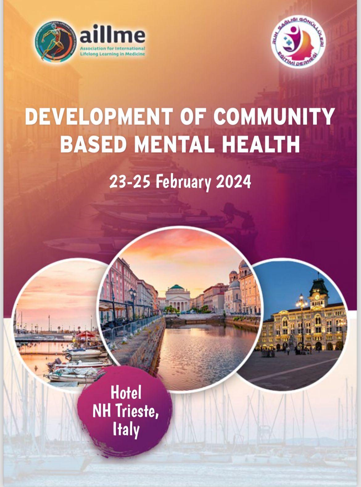 DEVELOPMENT OF COMMUNITY BASED MENTAL HEALTH